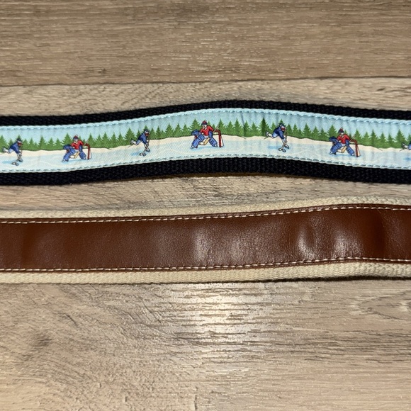New without tags Vineyard Vines Size 36 Belt Set of 2 - Picture 2 of 3